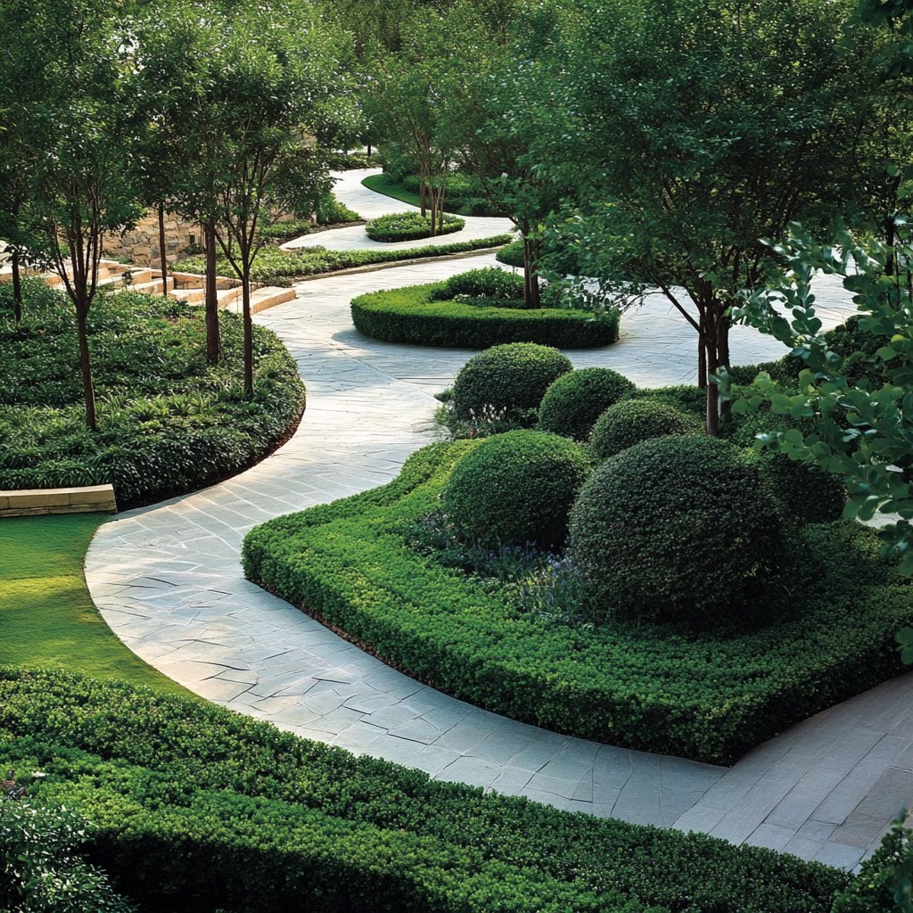 Tailored garden plan